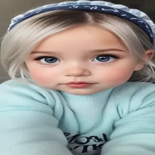 cute blue