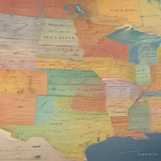 map of usa states