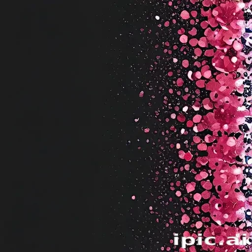 transparent background glitter