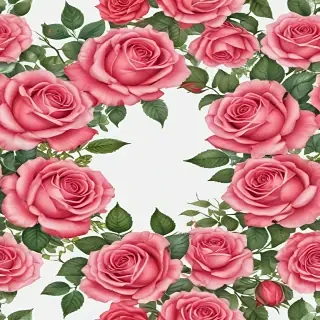 rose border