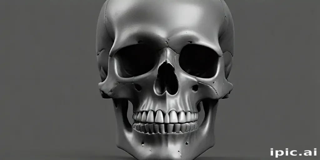 transparent skull png