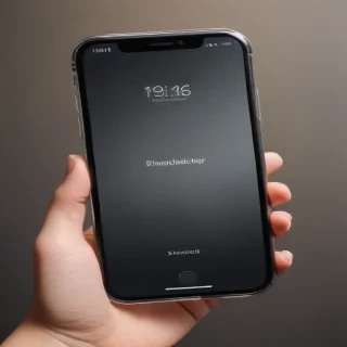 iphone with transparent background