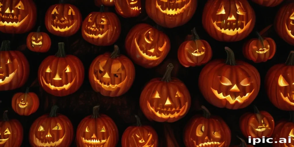 halloween pumpkin background