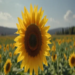 aesthetic sunflower
