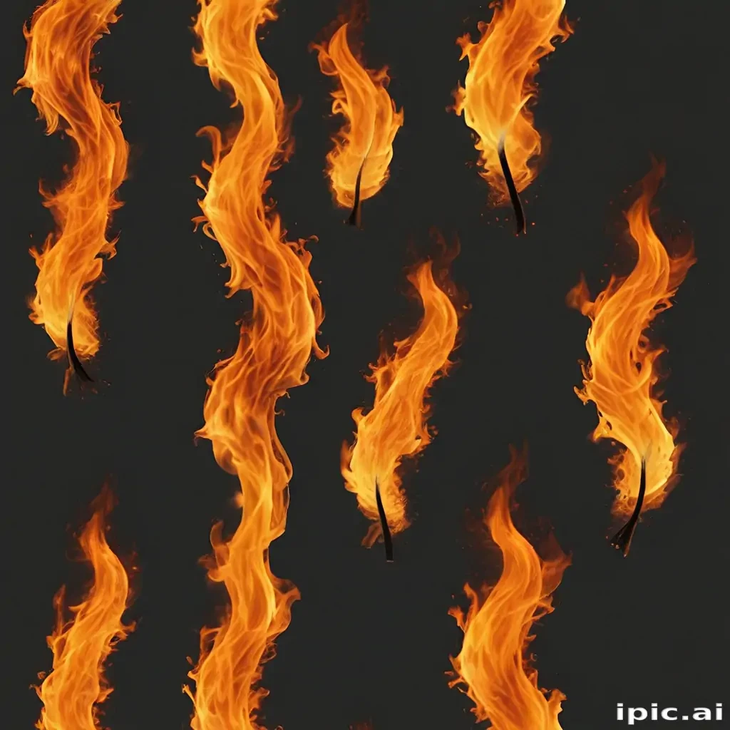 flames transparent background
