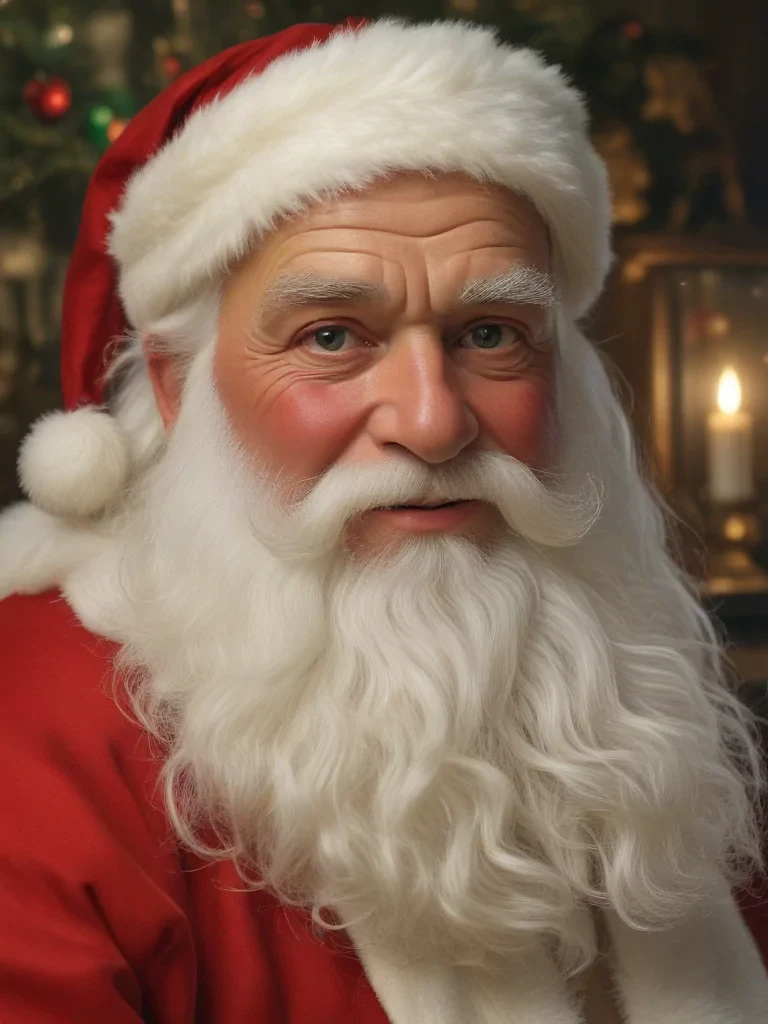 images of vintage santa