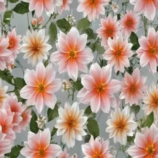 transparent flower background
