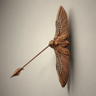 drawn arrow