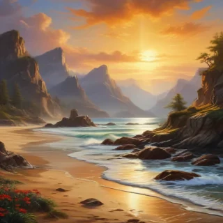 oil painting wallpaper