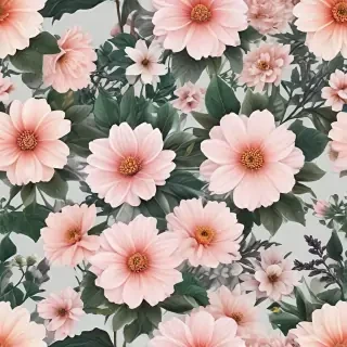 aesthetic flowers transparent