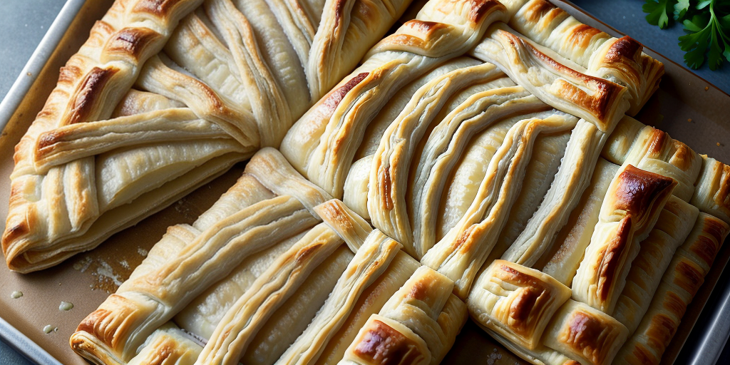 upside down puff pastry savory