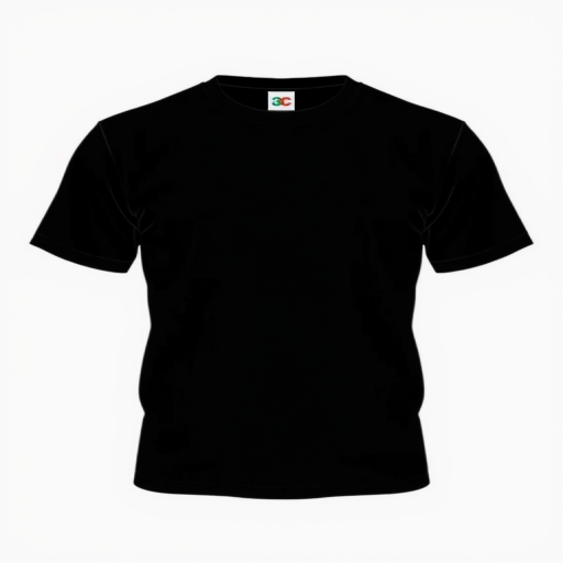 black t shirt mockup free