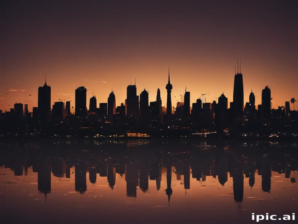 city silhouette png