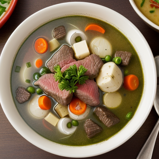 beef part in soups crossword