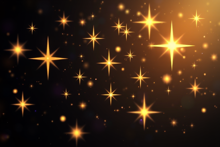 sparkling stars png