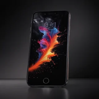 iphone black wallpaper 4k