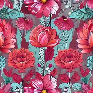 flowers to draw in color