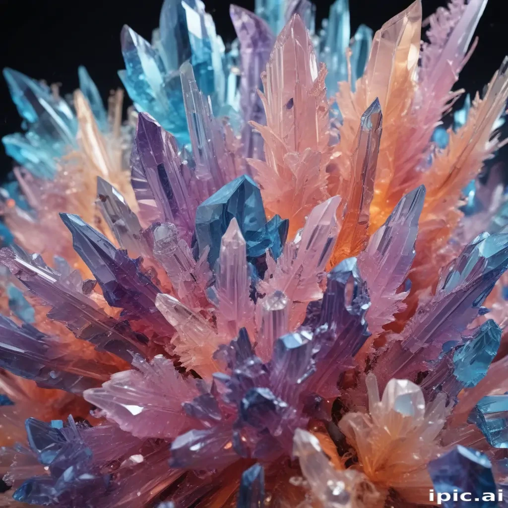 crystals background