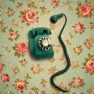 vintage phone wallpaper