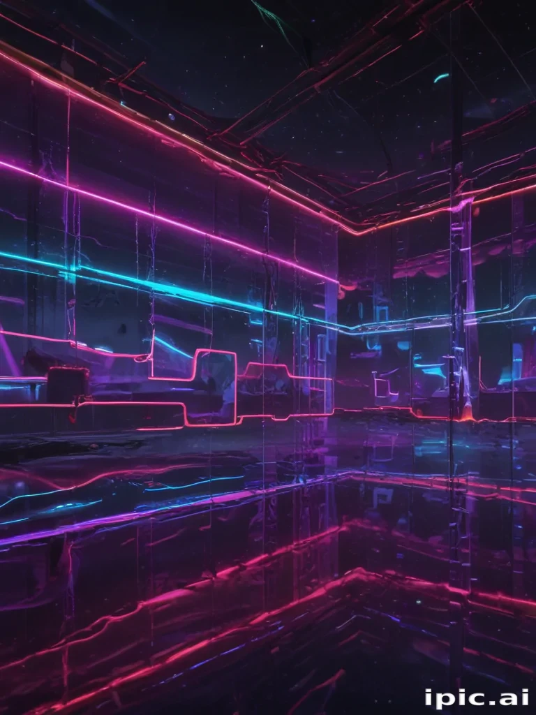 coolest neon wallpaper