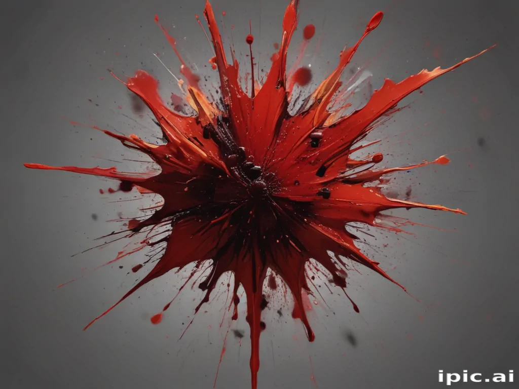 blood splatter png
