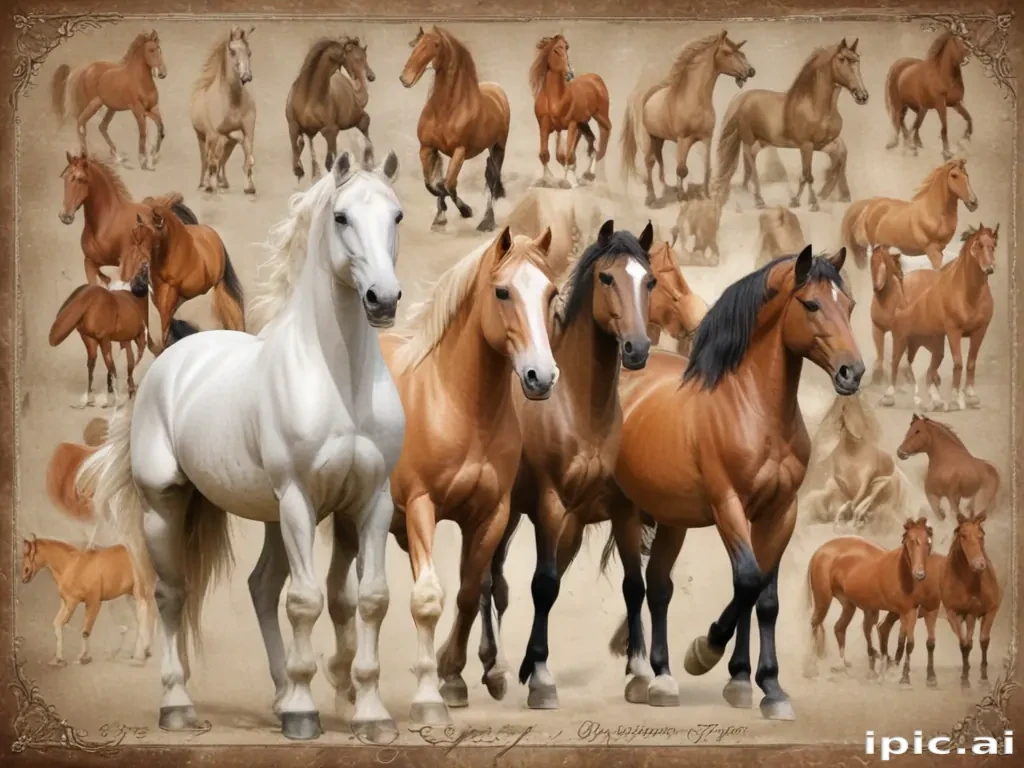 horses clip art