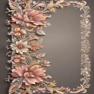 clipart floral border