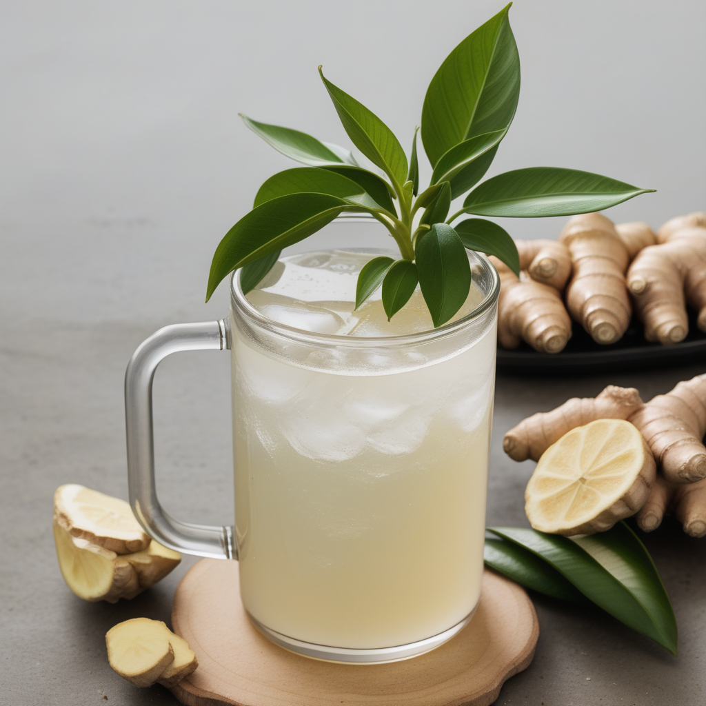 home made ginger beer plant