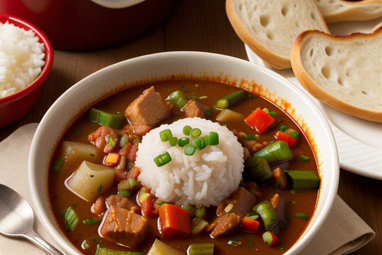 what to eat with gumbo