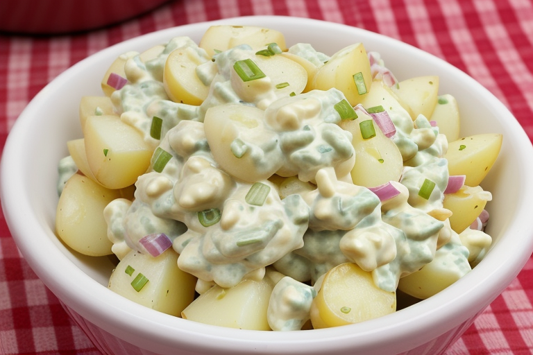what goes with potato salad