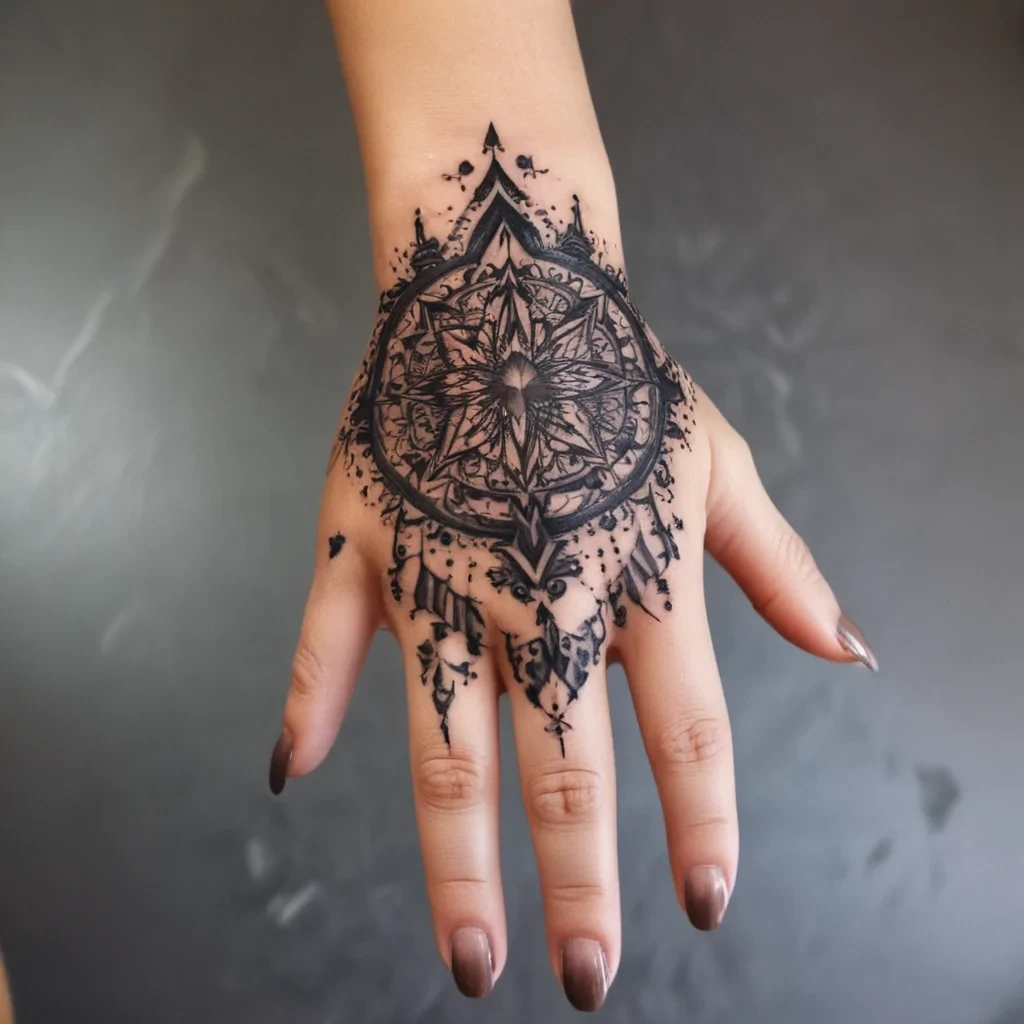 cute hand tattoos for black females