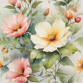 watercolor flower images