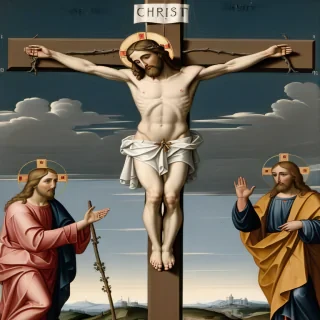 christ on the cross images