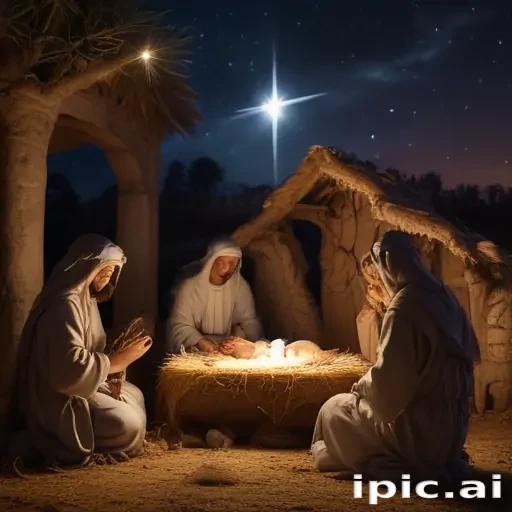 free nativity scene background images