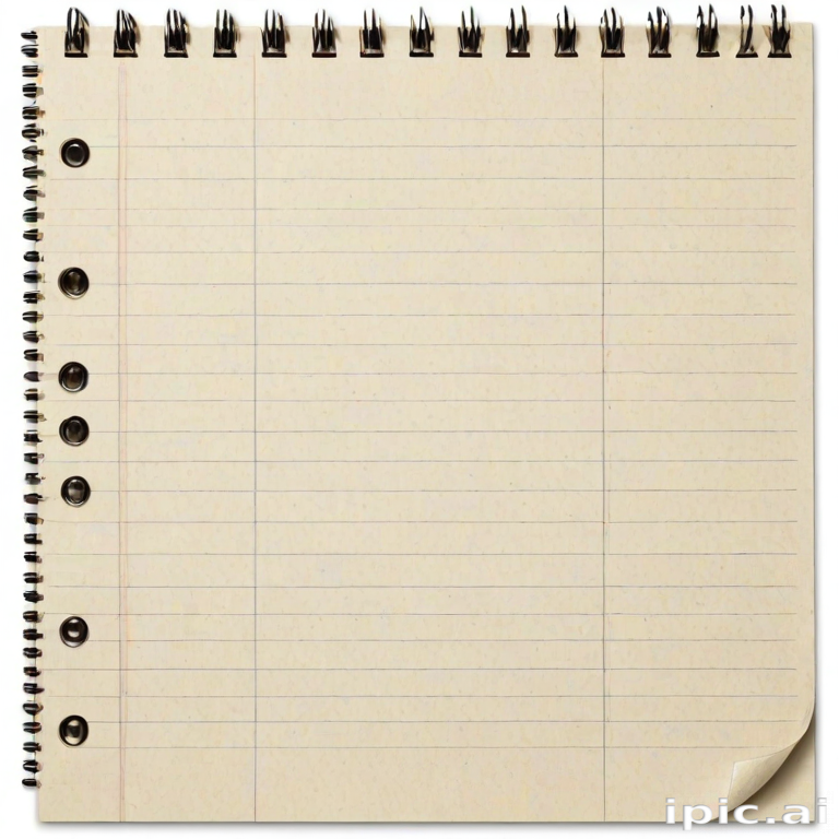 notebook paper png