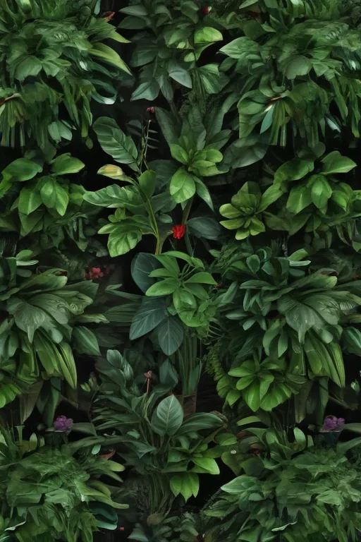zoom background plants