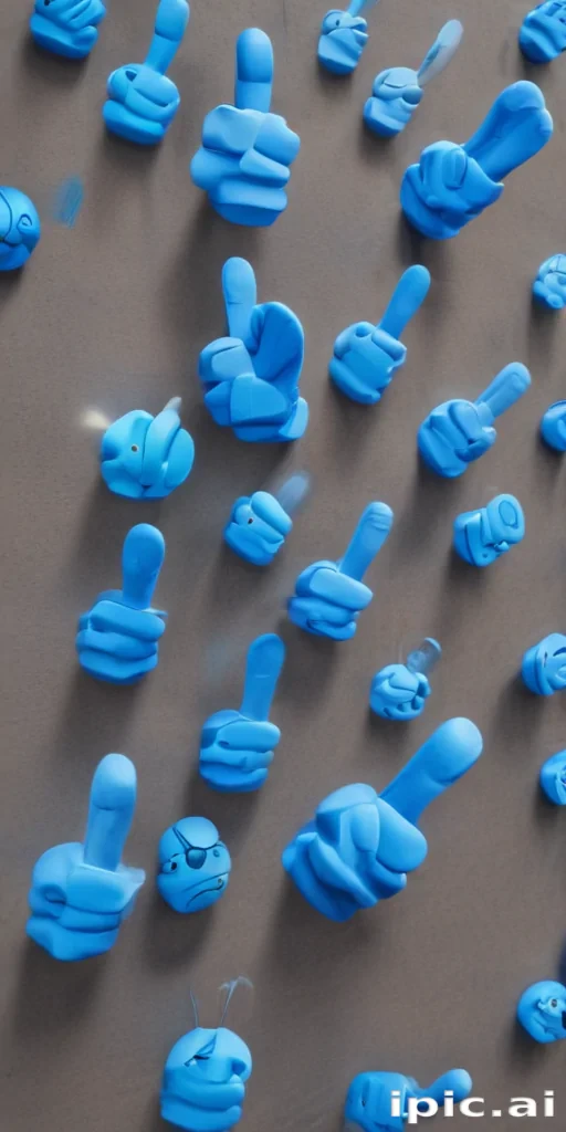 blue thumbs up emoji