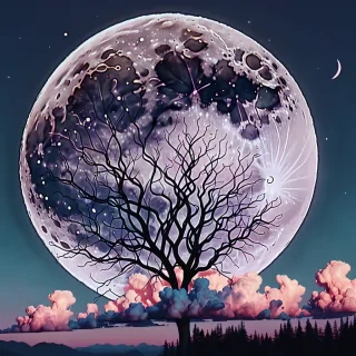 aesthetic moon