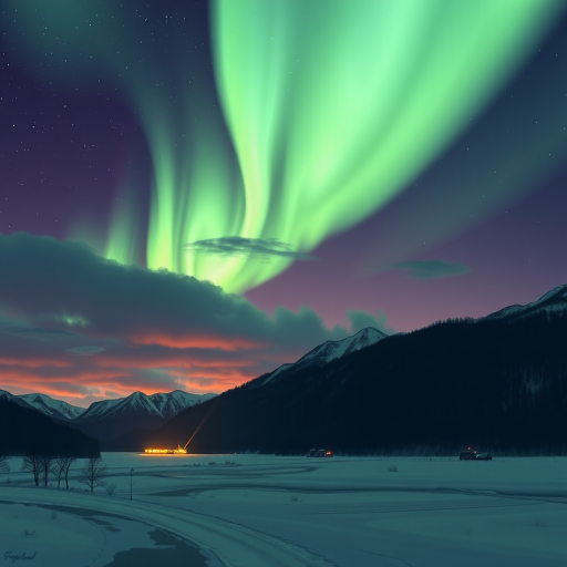 northern lights png
