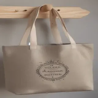 mock up tote bag