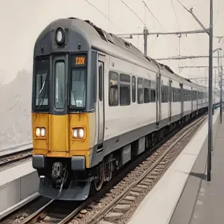 train sketch