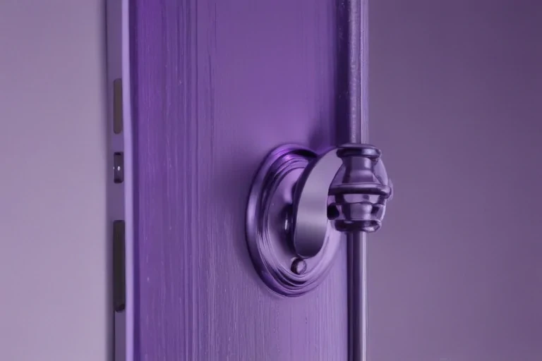 purple lock screen