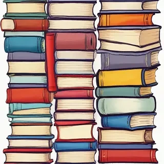 stack of books clipart