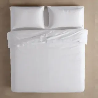 bed top view