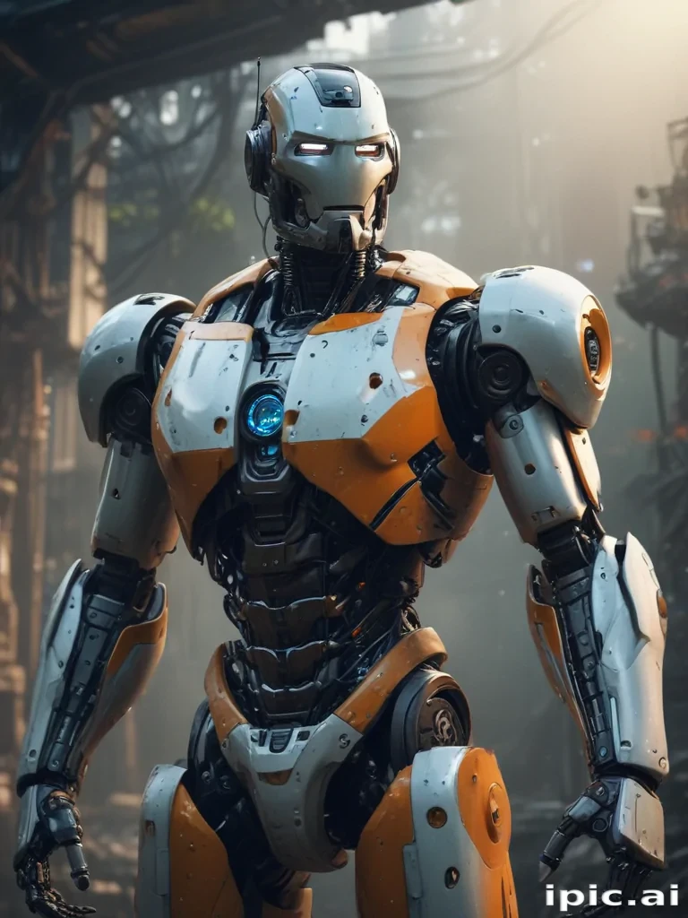 background for robot