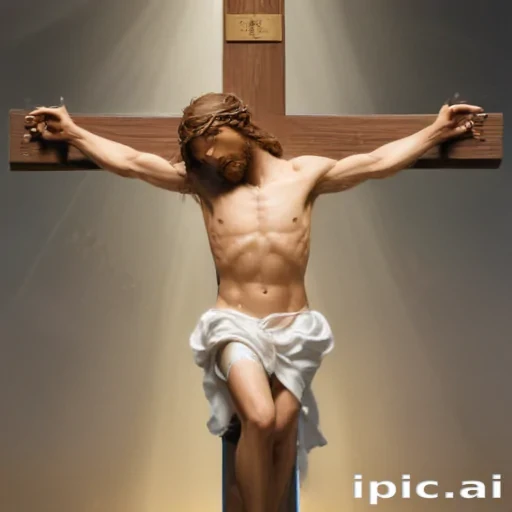 jesus on the cross clipart