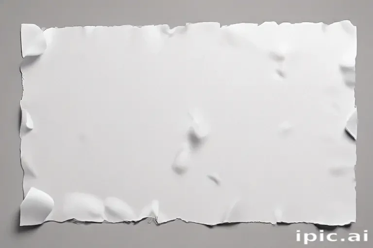transparent background ripped paper