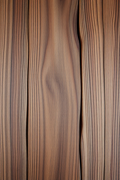 Wooden surface with rich texture and intricate grain details, captured with a Canon EOS R5, 50mm lens, aperture f/2.8, ISO 100, natural light, top-down view for enhanced depth.