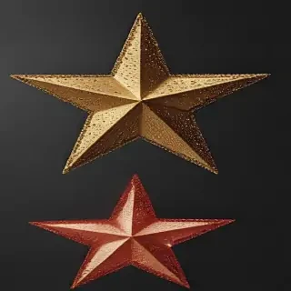glitter star png