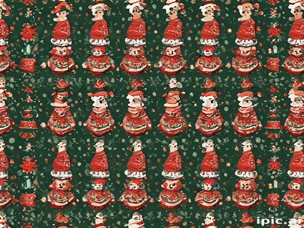 christmas pattern background